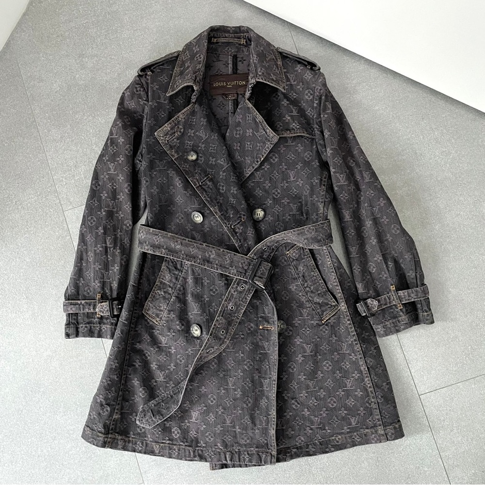 Louis Vuitton denim coat